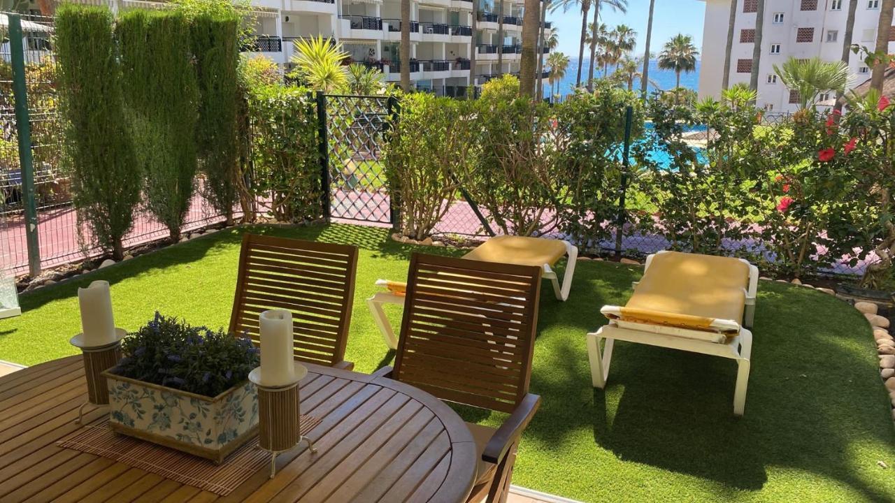 Mi Capricho, Beachfront, Grownfloor, Private Garden & Terrace Sitio de Calahonda 外观 照片